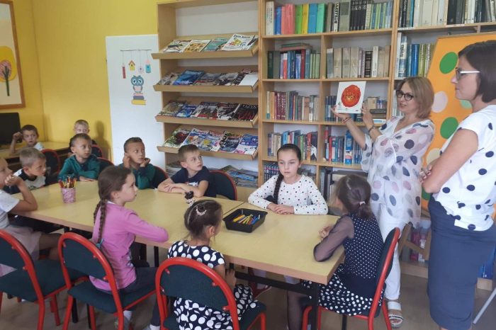 Dzień kropki w bibliotece